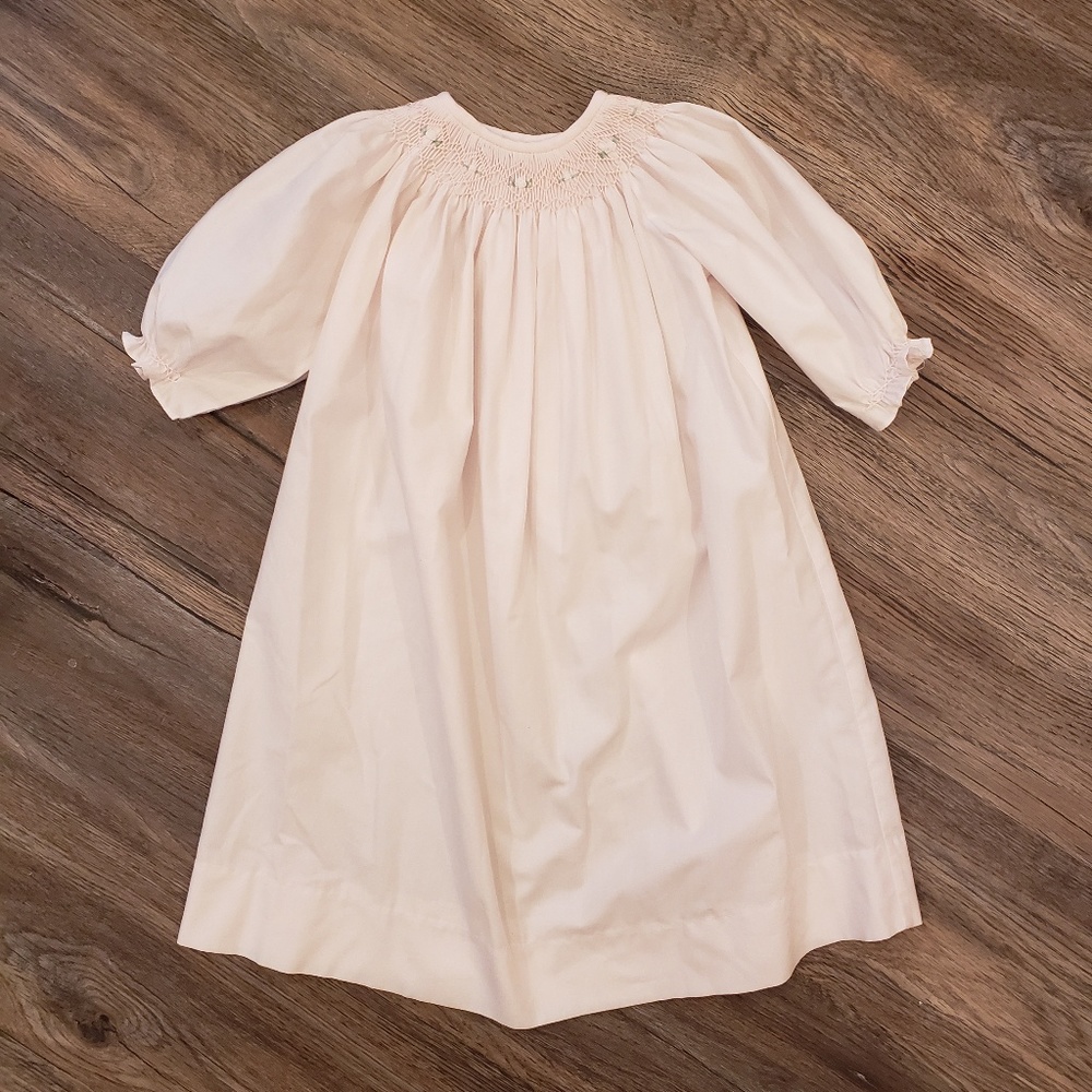 Bow Peep Smocked gown size 0m